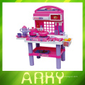 Lovely Pink Girl juguetes de cocina de plástico conjunto de juguetes